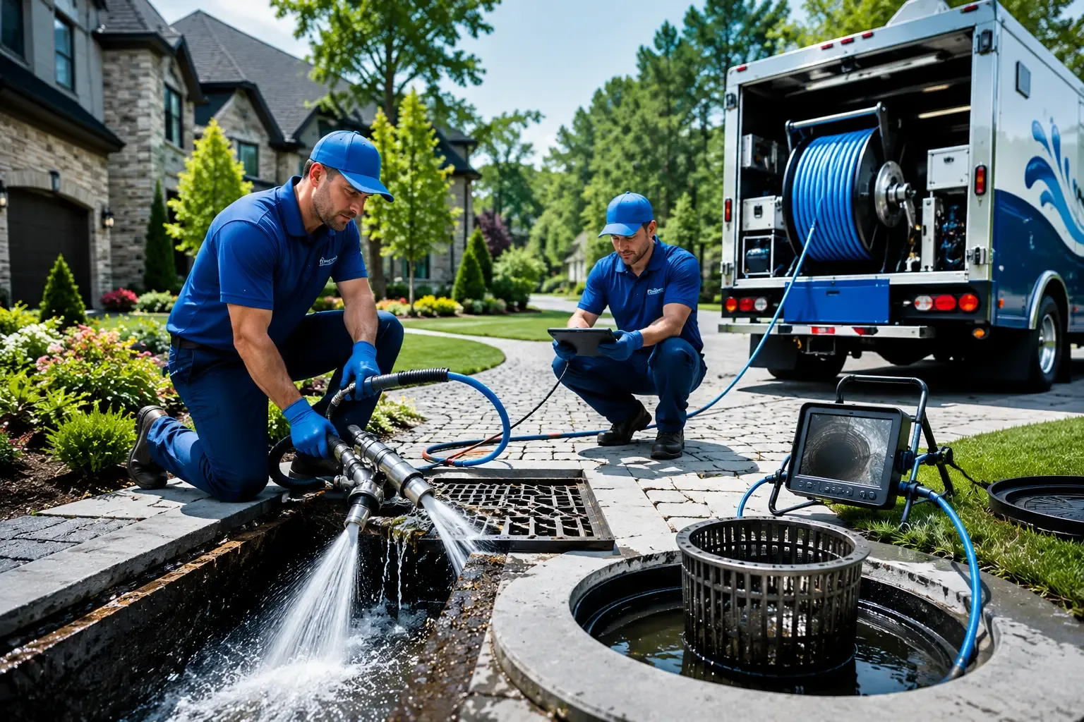 Local outdoor drain cleaning professionals in Tishomingo, MS